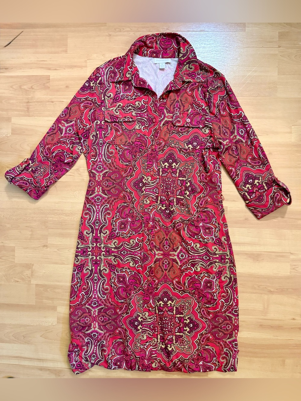 Collared Shirt Dress (Charter Club)
